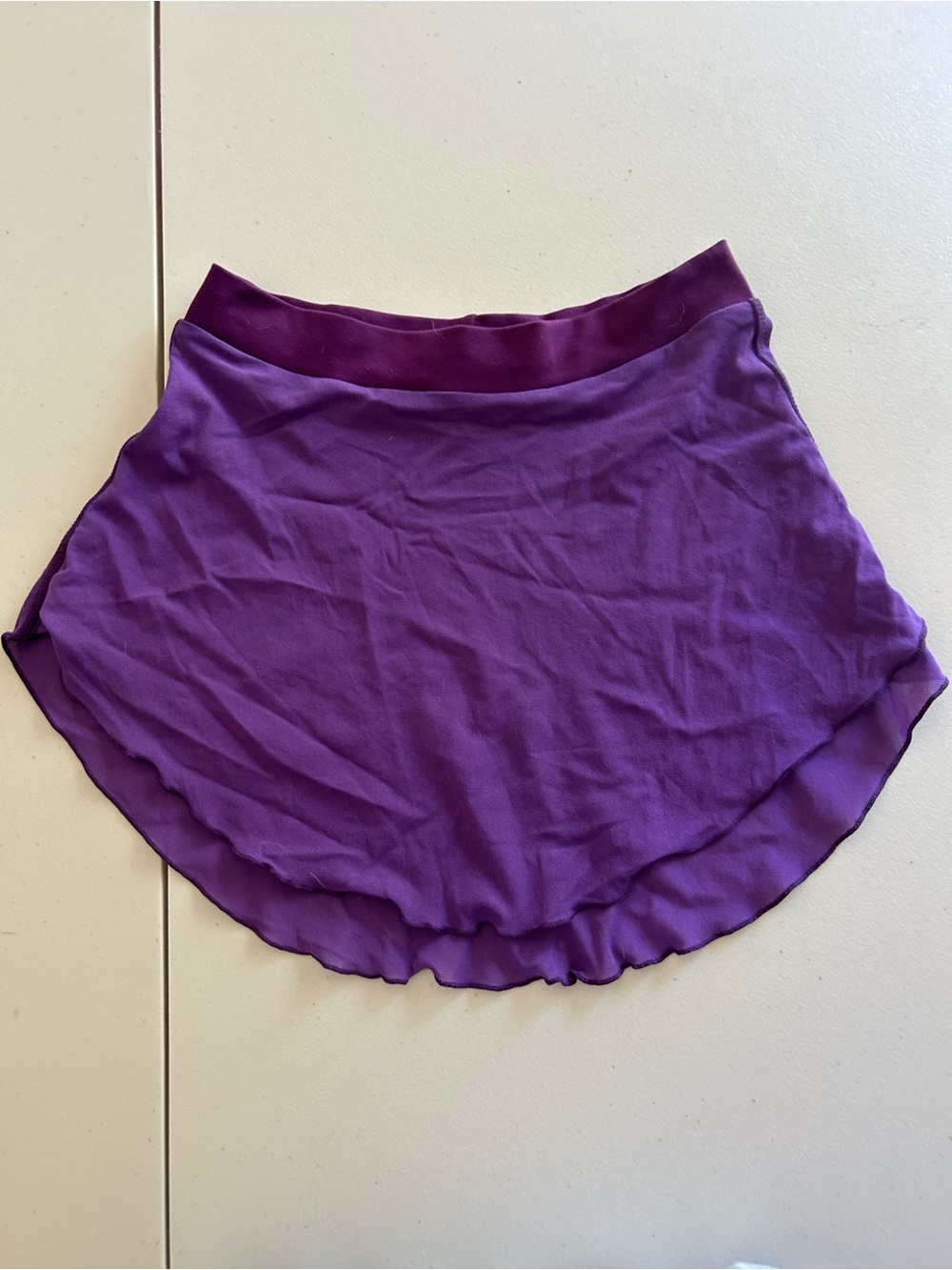 AK Dancewear plum colored skirt size small